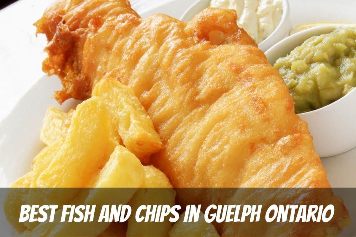El mejor pescado y patatas fritas en Guelph, Ontario