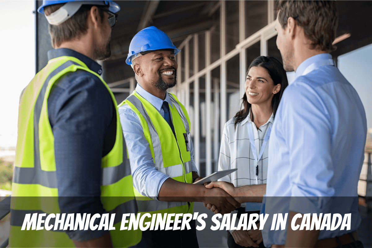 A Manager Discusses An Engineering Project With Collegues To Earn Mechanical Engineer's Salary In Canada