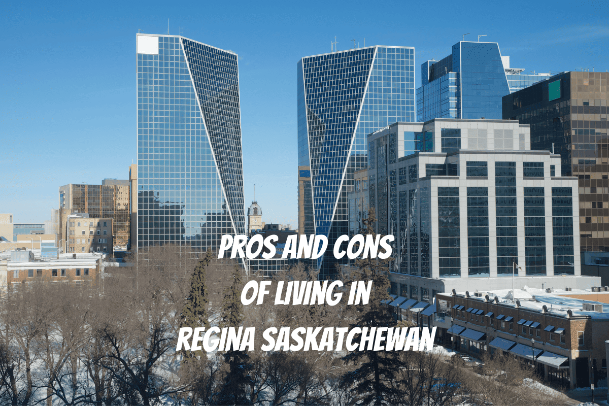 Vue de la ville de Regina en Saskatchewan pour ceux qui envisagent de vivre à Regina