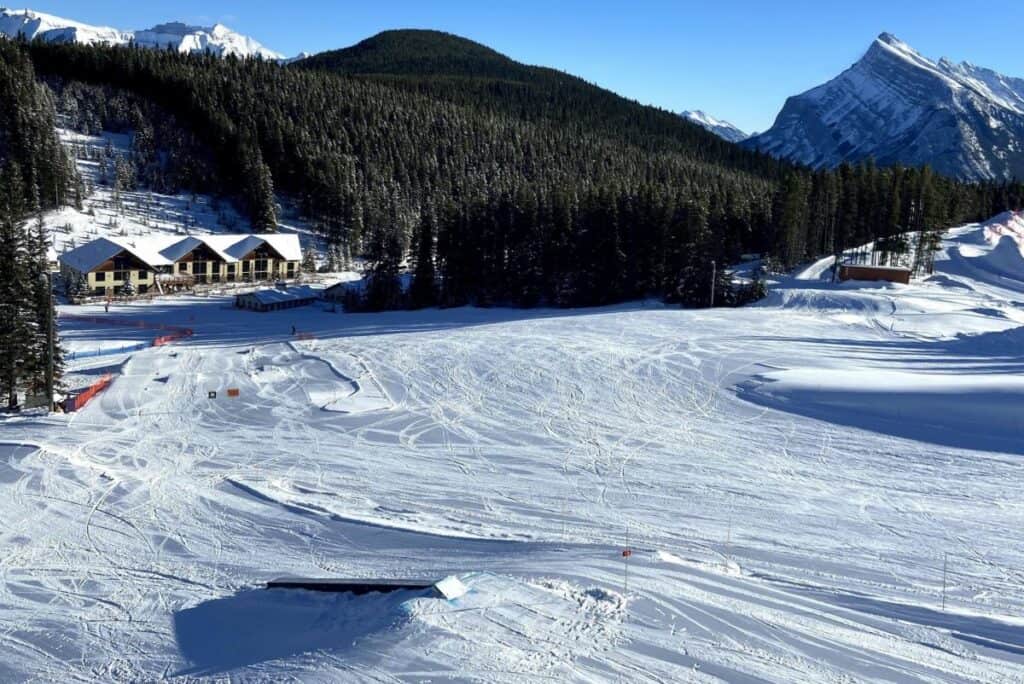Ski Slope At Norquay Ski Resort Near Banff One Of The Best Reasons To Move To Alberta Canada