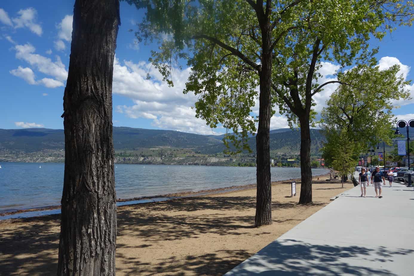 Okanagan Lake Beach Front At Penticton On Sunny Summer Day One Of The Best Reasons To Move To Bc